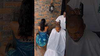 Can this barber allow someone’s husband enjoy his sight ???