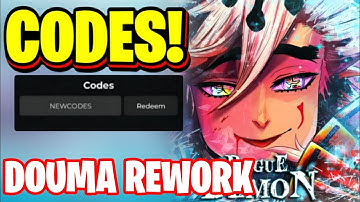 *NEW* ALL WORKING DOUMA REWORK UPDATE CODES FOR ROGUE DEMON IN 2025! ROBLOX ROGUE DEMON CODES