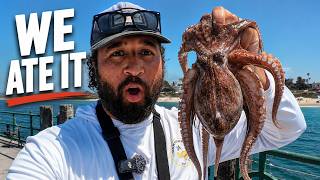 We Ate Fresh Octopus on the Redondo Beach Pier