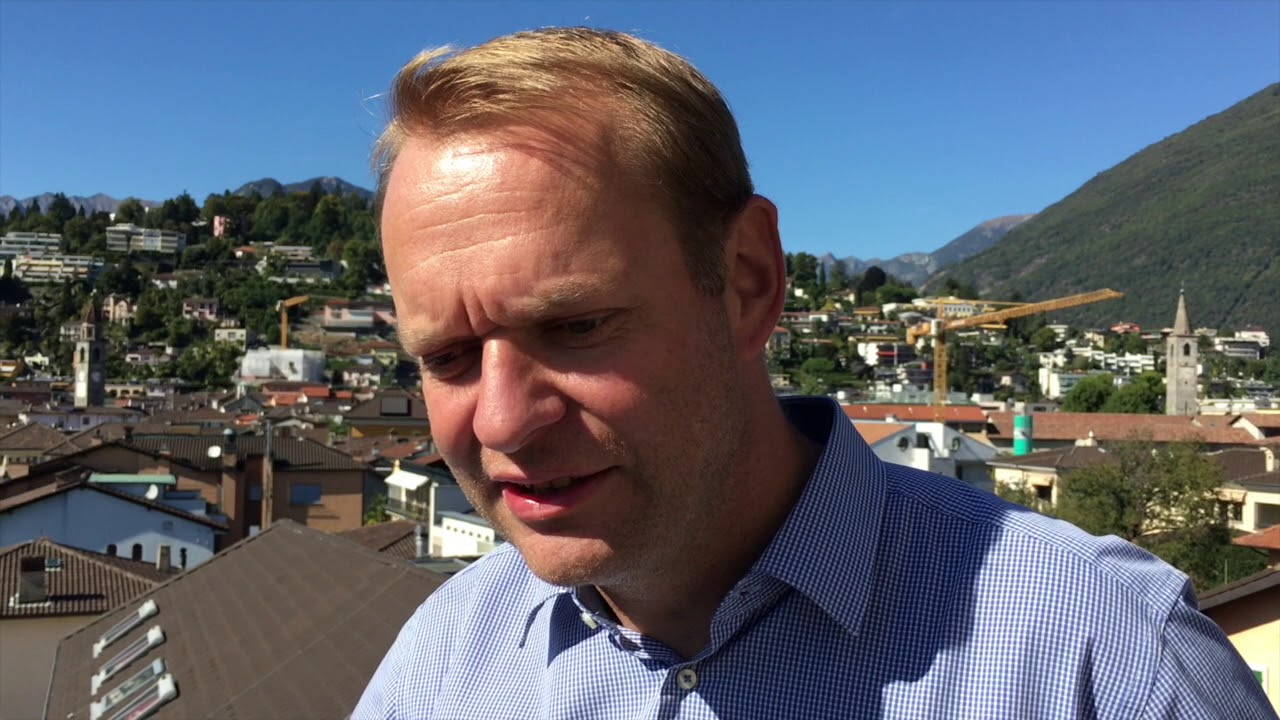 People of Switzerland in the Sonnenstube in Ascona with Daniel