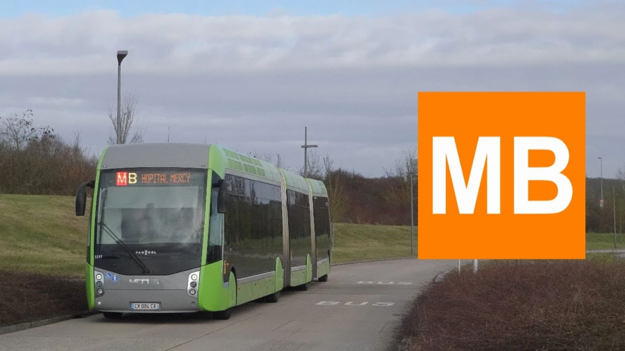 Van Hool Exquicity 24 Hybrid N°1317 - Mettis B entre Provence et Maternité - Réseau Le Met' - Metz