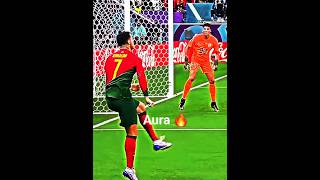Ronaldo shoulder pass 🔥 🤩🥶#edit #calcio #cr7 #skills #football #goat