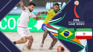 Iran 🇮🇷 vs Brazil 🇧🇷 | Semi Final | FIFA Beach Soccer World Cup 2024 | All Goals