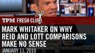Mark Whitaker On Why Reid And Lott Comparisons Make No Sense