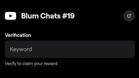 Blum Chats #19 Blum Video code | Blum Academy code | Blum Today video code