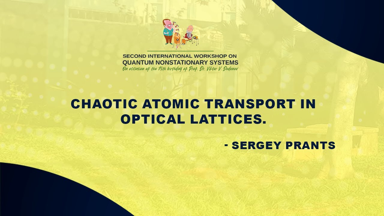 Chaotic atomic transport in optical lattices