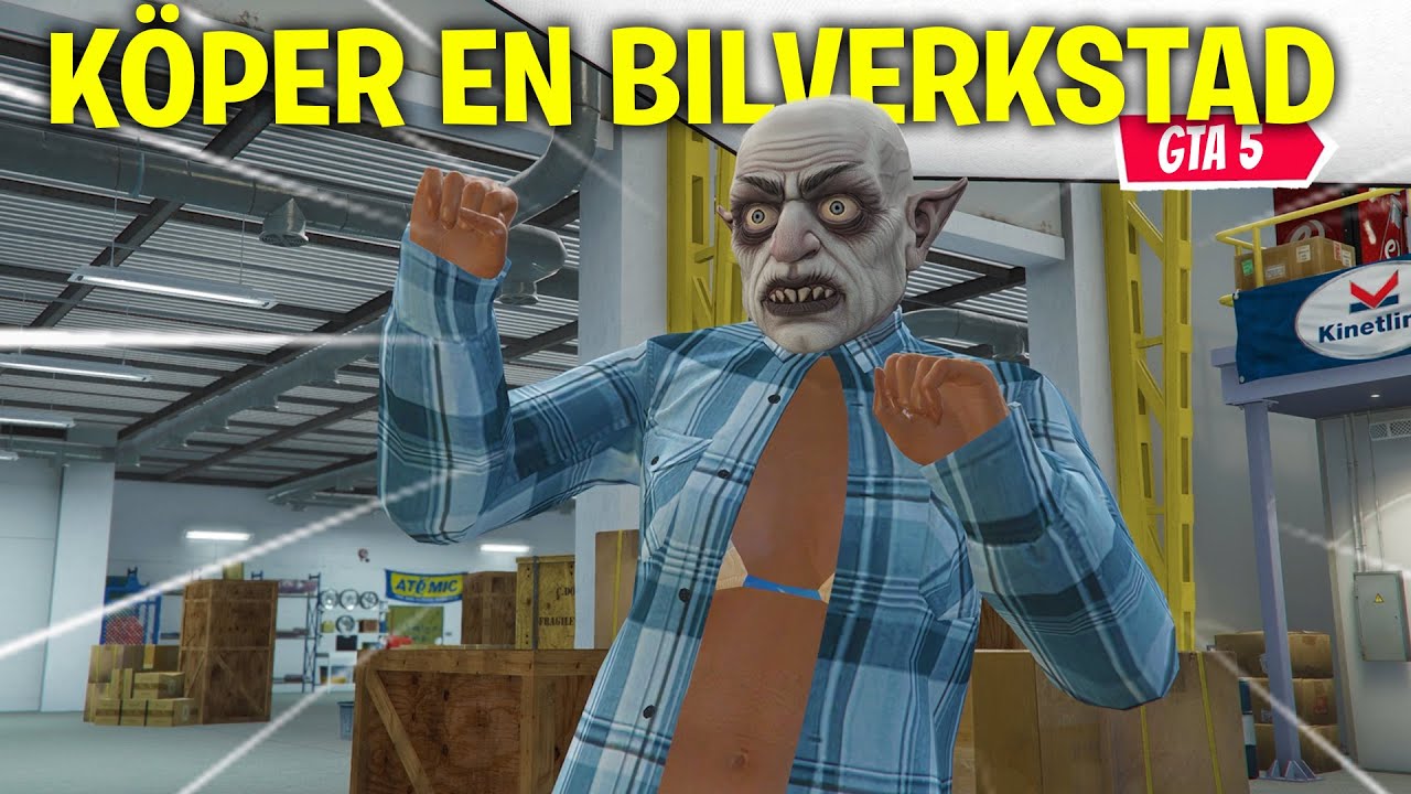 GTA ONLINE PS5 - KÖPER VÅR EGNA BILVERKSTAD! KÖPER EGEN AUTO SHOP! *FREDS ÄVENTYR*
