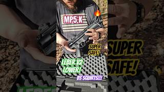 MP5K w/@BsSquirtdaddy Leber V2 Lower coming in Clutch!! This Thing is SICK!! 😈 #airsoft #FYP 🔥