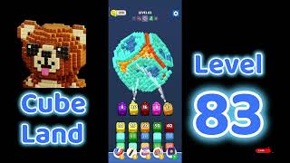 Cube Land puzzle Level 83 Walkthrough | Complete Puzzle Solution | SolutionGuruji