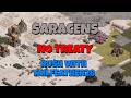 SARACENS with Tailfeather 28 (+1) | DM Michi NO TREATY | AoE2 DE - read description...