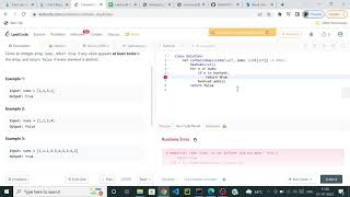 contains Duplicate Leetcode Python(Hindi)