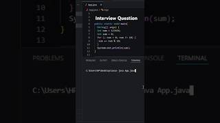Java | Interview Question | Part-216 #java #code #coding