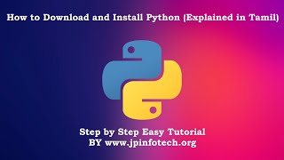 Python Installation in Windows 7 (in Tamil) தமிழில்