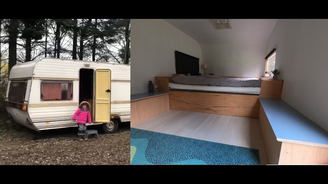 Fugt i campingvogn. Campingvogns renovering til gæsteværelse. Del 1.
