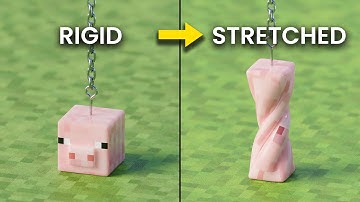 From Rigid to Stretched – Oddly Relaxing Blender Physics Showcase