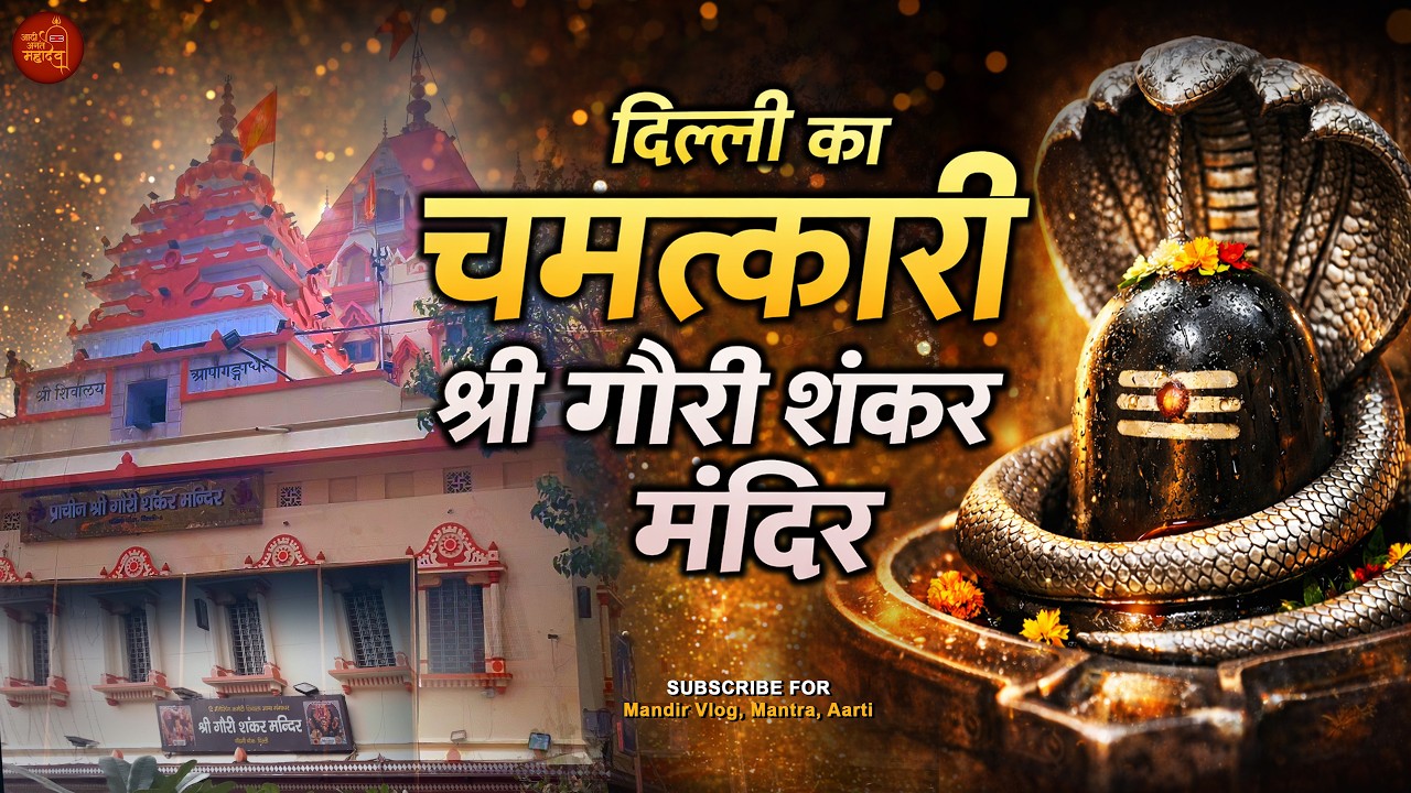 चमत्कारी गौरी शंकर मंदिर | एक साथ 12 ज्योतिर्लिंग दर्शन | Gauri Shankar Mandir Chandni Chowk Delhi