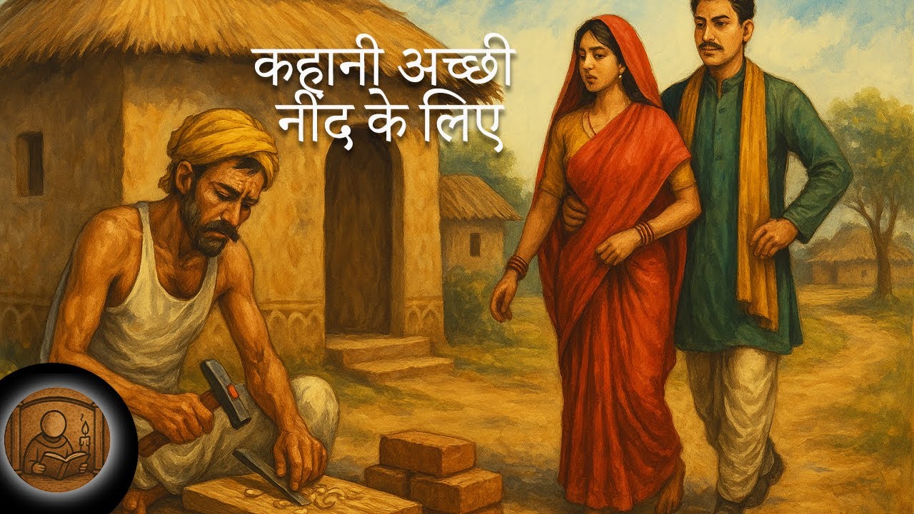 कहानी अच्छी नींद के लिए | “रेत का घर”.. गरीब पति, अमीर प्रेमी with rain sound...