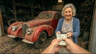 We Found a Bugatti Type 57SC Atlantic for $1,000… Then Restored It || ASMR Car Restoration!