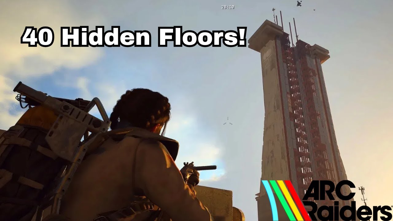 How to get to the hidden floors on spaceport towers! (The hard way) | Arc Raiders