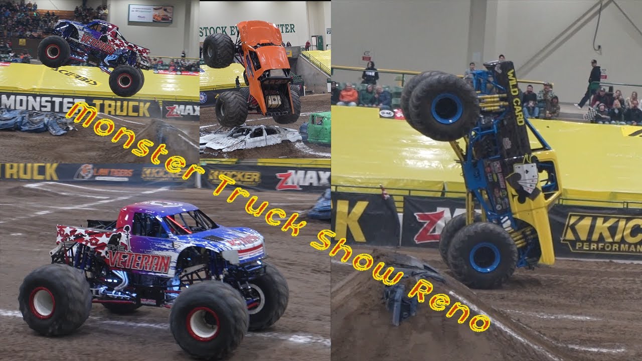 2023 Monster Truck Show in Reno 1/21/23 YouTube