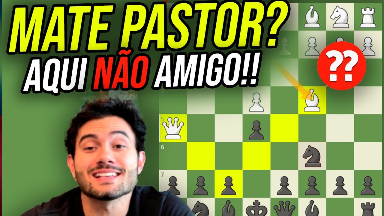 O cara veio com o MATE PASTOR… mal sabia que era contra um GM!  Speedrun Xadrez Online 