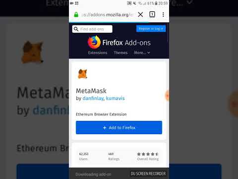 metamask add on firefox