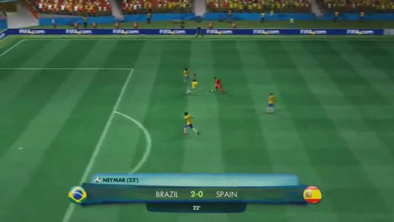 2014 FIFA World Cup Brasil Gameplay - Subscriber Challenge vs Bradley Gilroy