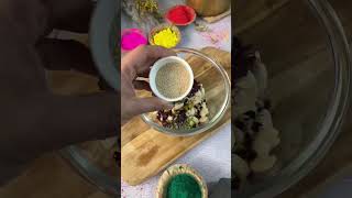The Easiest Way To Make Thandai !!! No Syrup.. Just the original way of making it for Holi
