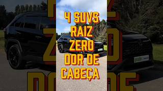 4 SUVS QUE SÃO ZERO DOR DE CABEÇA PRA COMPRAR SEM MEDO EM 2026
