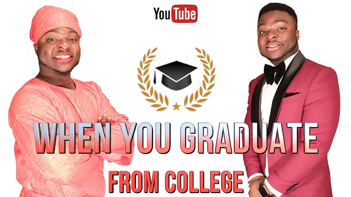 African Home: When You Graduate From College!