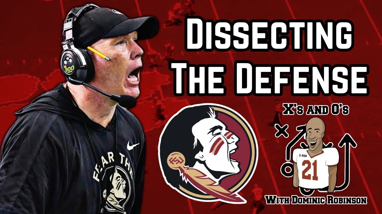 FSU Football Defense Breakdown X's and O's With Dominic Robinson