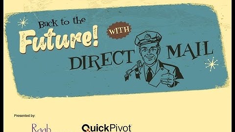 WEBINAR: Back to the Future with Direct Mail Raab