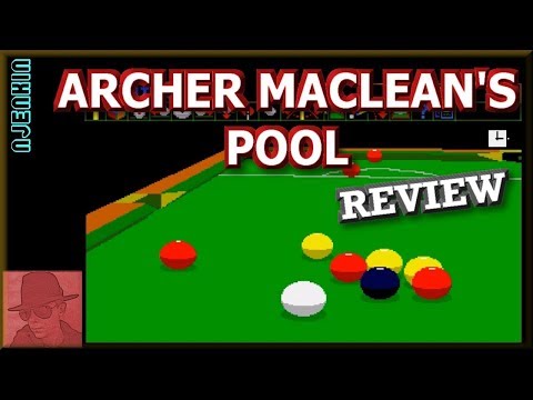 AMIGA : Archer Macleanu0027s Pool - with Commentary !!