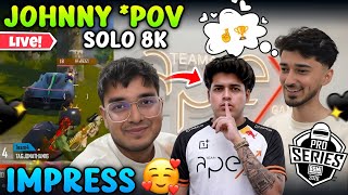 JONATHAN *POV SOLO 8 KILLS 🔥 HYDRO IMPRESSED 😍 SHREEMAN LEGEND APEX GAMING BGMI LINE UP ☺️🖤 