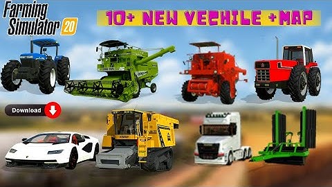 Are New vehicles better than old vehicles ? New vehicles and map mod in Fs20 #timelapse#vehiclesmod