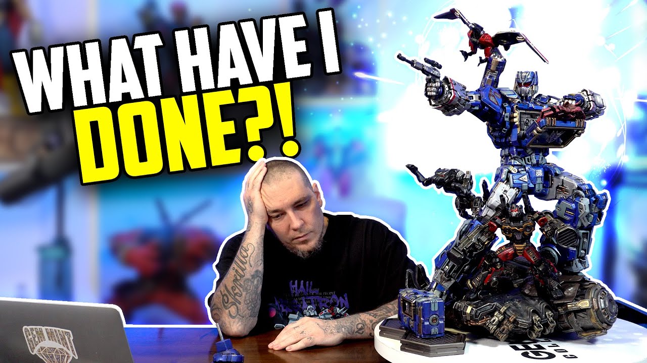 TRANSFORMERS Soundwave Statue Unboxing & Review XM Studios YouTube