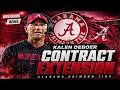 BREAKING: Kalen DeBoer Gets Contract Extension at Alabama 🐘 | WHY It Is A Good Move By Crimson Tide