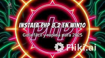 PHP 8.2 installeren op Windows 10 (2025) - Stapsgewijze handleiding