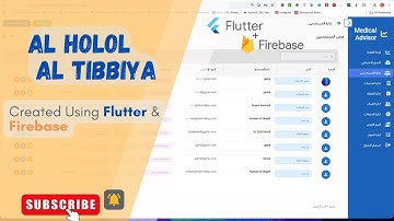 Flutter Admin Dashboard with Firebase | Full Tutorial for Al Holol Al Tibbiya App