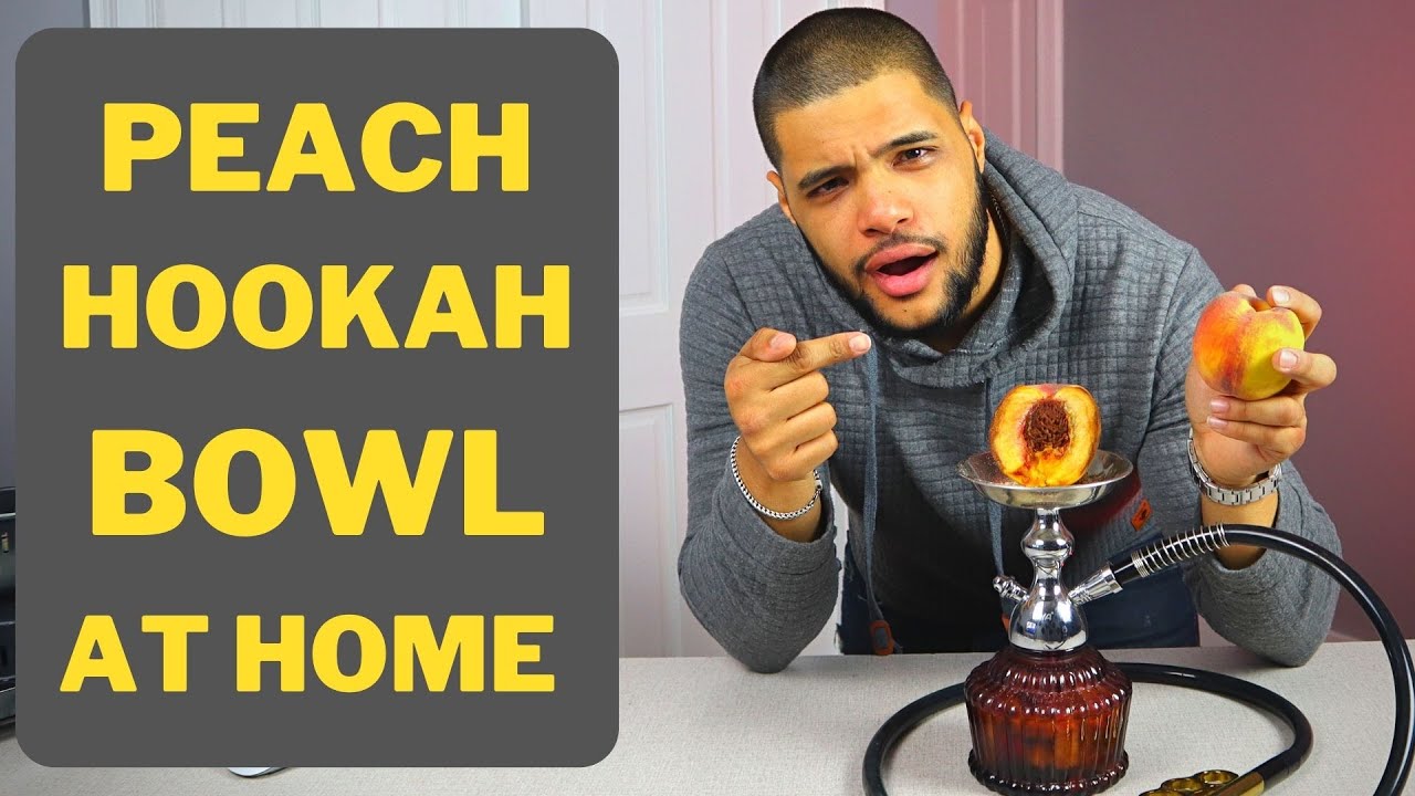 How to easy Peach Hookah Bowl at home 2020 | Custom Hookah Bowl | Fruit hookah