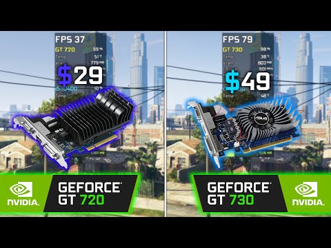 GT 720 vs GT 730 - Test in 7 Games 