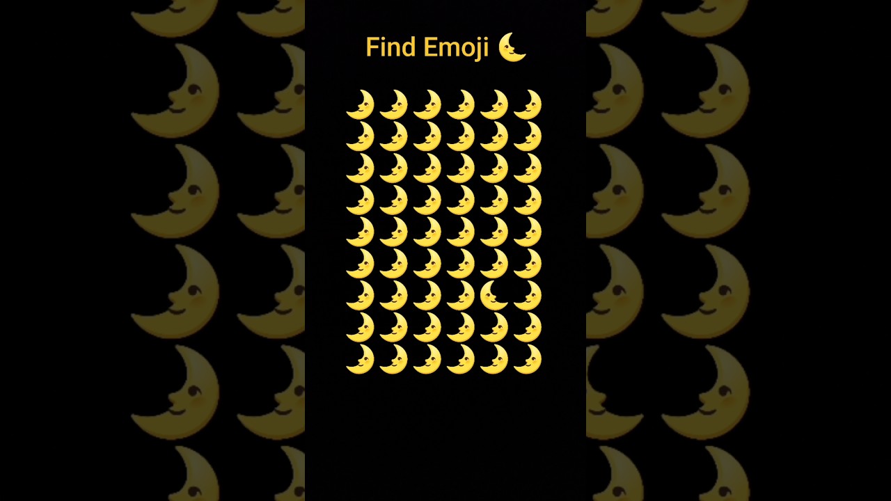 Can You Find the Different Moon? 🌙👁️ | 99% Can’t Spot It!