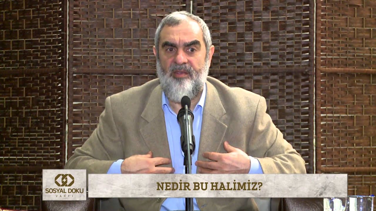 Nedir bu halimiz? -  (Gençlerle Soru-Cevap) - Nureddin Yıldız / Sosyal Doku Vakfı