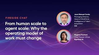 From human scale to agent scale: why the operating model of work must change