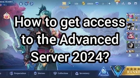 How to get access to the advanced server in Mobile Legends | Tutorial