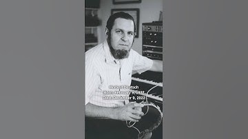 Herbert Deutsch Co-Invented The Moog Synthesizer🕊️#herbert #inventor #fy #shorts #love #godisgood
