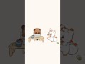 【ゆる～～い手書きアニメでほっこりする？】 てnコジラ　-1.5 (Tenkozilla -1.5) #てnこ #ぽnきち #アニメーション