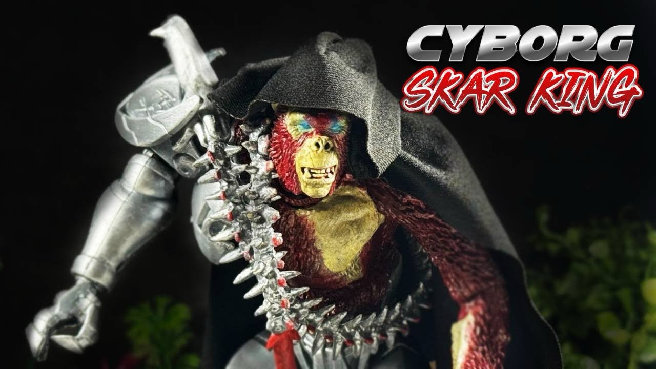 CYBORG SKAR KING Custom Figure Showcase + Lore!