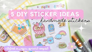 10 DIY Cute Sticker Ideas for Home Craft Lovers - Drizy Studio