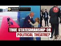 Meloni TURNS PINK As Edi Rama Drops To His Knees Again; Albanian PM's GESTURE Sparks Anger | Italy